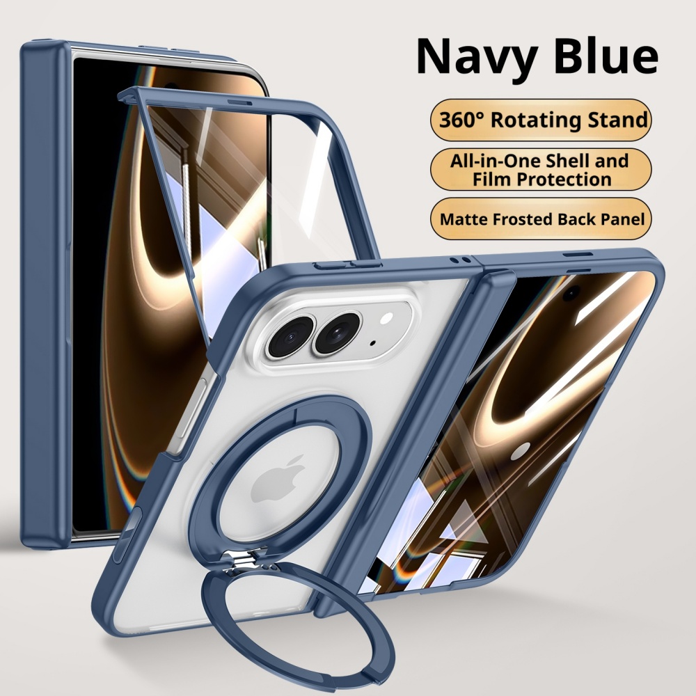 Matte Anti Glare Screen Protector - 아이폰용 고급 360도 회전 마그세이프 브래킷