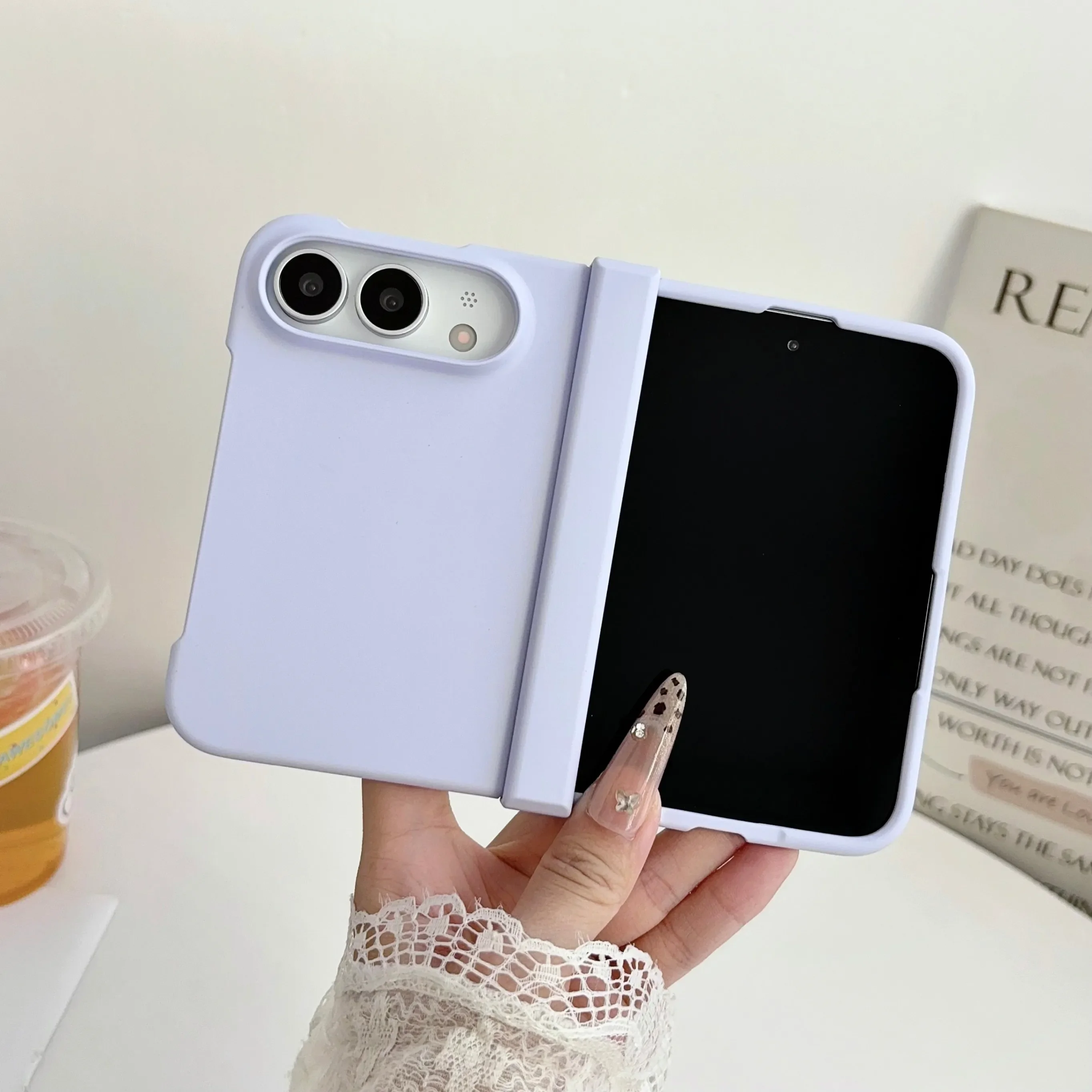 도파민 스킨 터치 매트 폰 케이스 (애플 아이폰용, 힌 - Matte Hard Pc Back Case 리뷰 및 가격