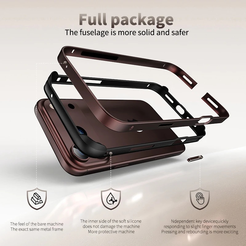 아이폰 18 Pro/18 Pro Max용 하이브리드 실 - Metal Bumper Aluminum Frame Case 리뷰 및 가격