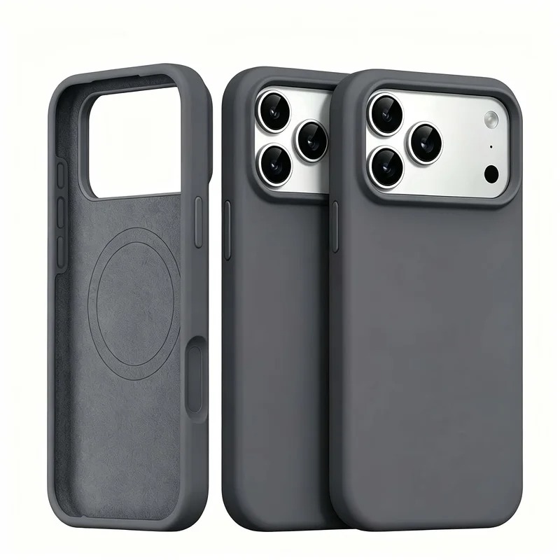 새로운 액체 실리콘 재질의 MagSafe 호환 케이스  - Liquid Silicone Magnetic Phone Case 리뷰 및 가격