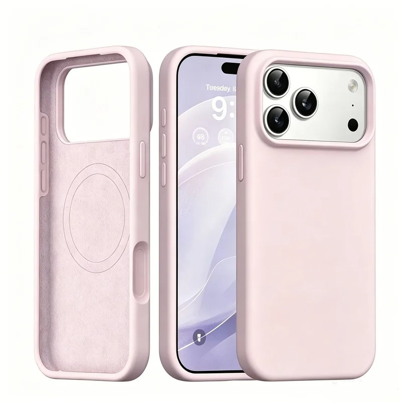 새로운 액체 실리콘 재질의 MagSafe 호환 케이스  - Liquid Silicone Magnetic Phone Case 리뷰 및 가격