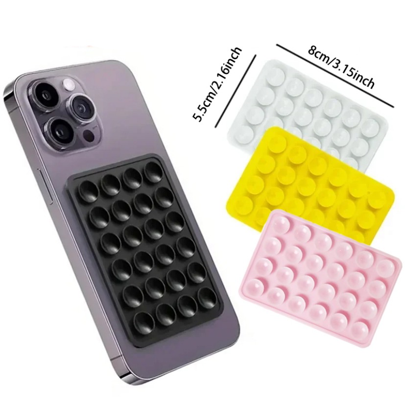 실리콘 흡착식 휴대폰 거치대 매트 다기능 흡착컵 벽걸이 - Phone Cases 리뷰 및 가격