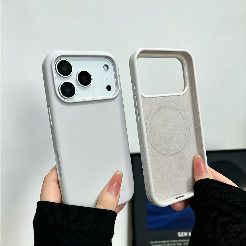 아이폰 18 Pro Max, 17, 16, 15, 14 - Liquid Silicone Magnetic Phone Case 리뷰 및 가격