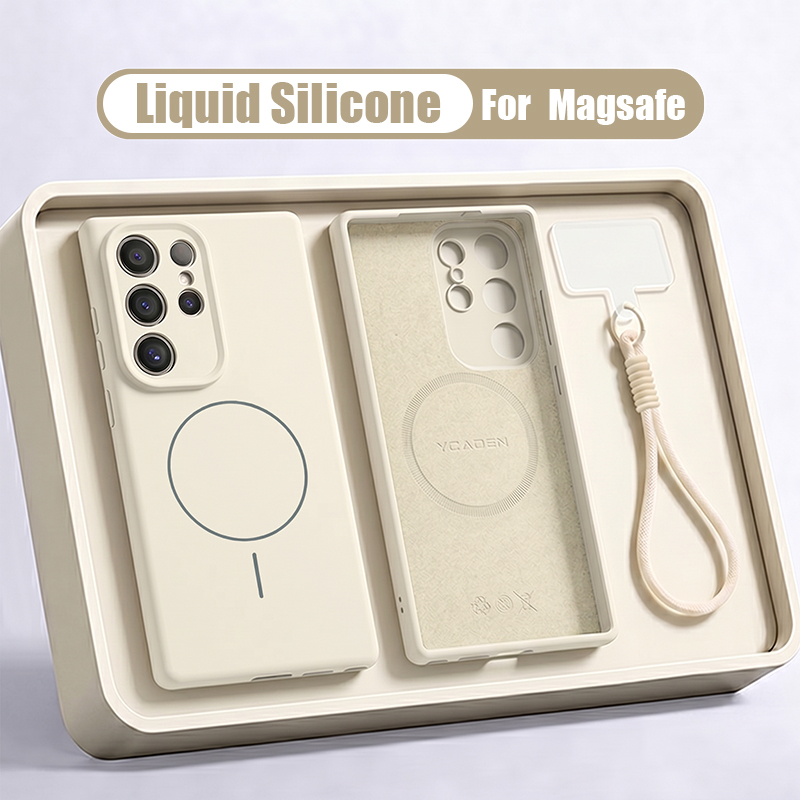 삼성 갤럭시 S26 S25 S24 S23 S22 울트라 - Liquid Silicone Magnetic Phone Case 리뷰 및 가격