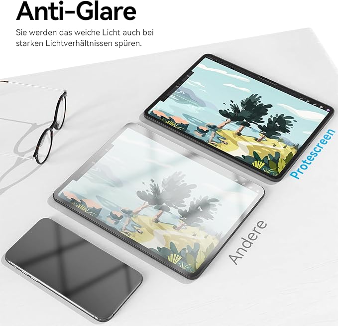 아이패드 프로 13 11세대 M5 M4 2025 12. - Matte Anti Glare Screen Protector 리뷰 및 가격