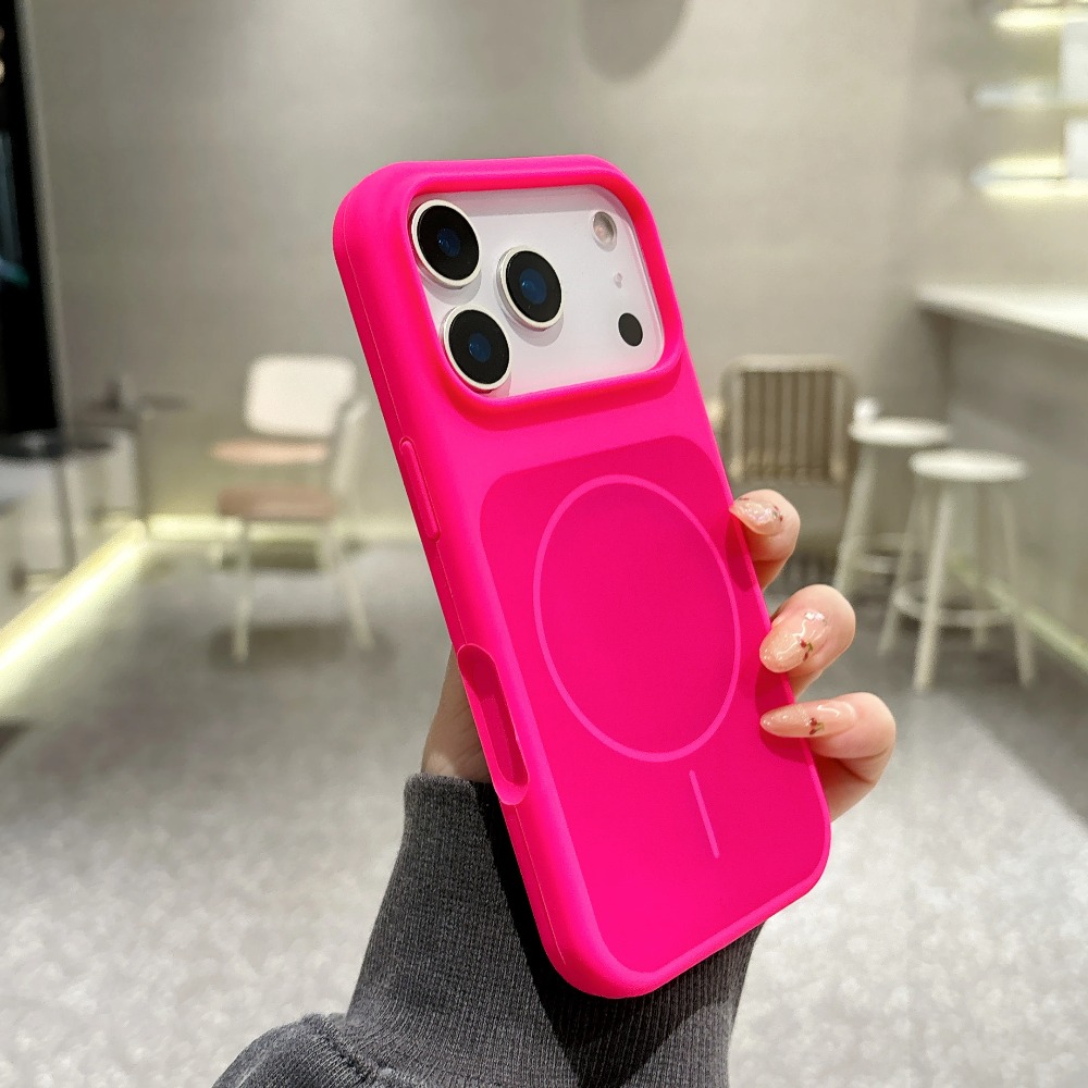 아이폰 18 17 프로 맥스 16 15 14용 마카롱  - Liquid Silicone Magnetic Phone Case 리뷰 및 가격