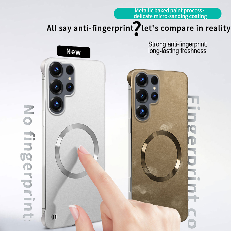 프레임리스 초슬림 무광 고급 메탈릭 페인트 마그네틱 케 - Ultra Thin Frameless Phone Cover 리뷰 및 가격